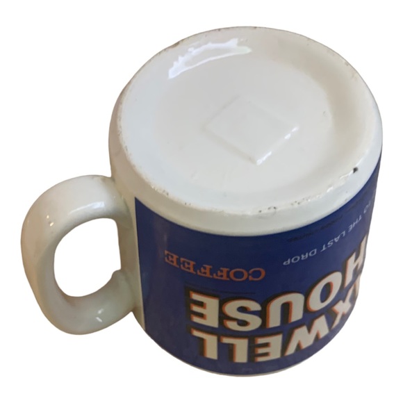 VTG 70s Maxwell House Brand Coffee Advertisement Logo Cup Mug - Picture 6 of 9